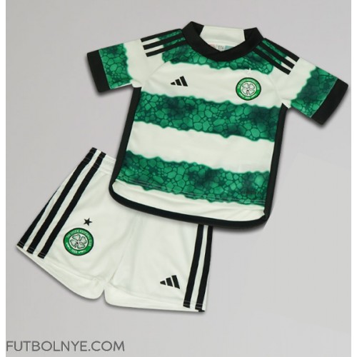 Camiseta Celtic Primera Equipación para niños 2023-24 manga corta (+ pantalones cortos)